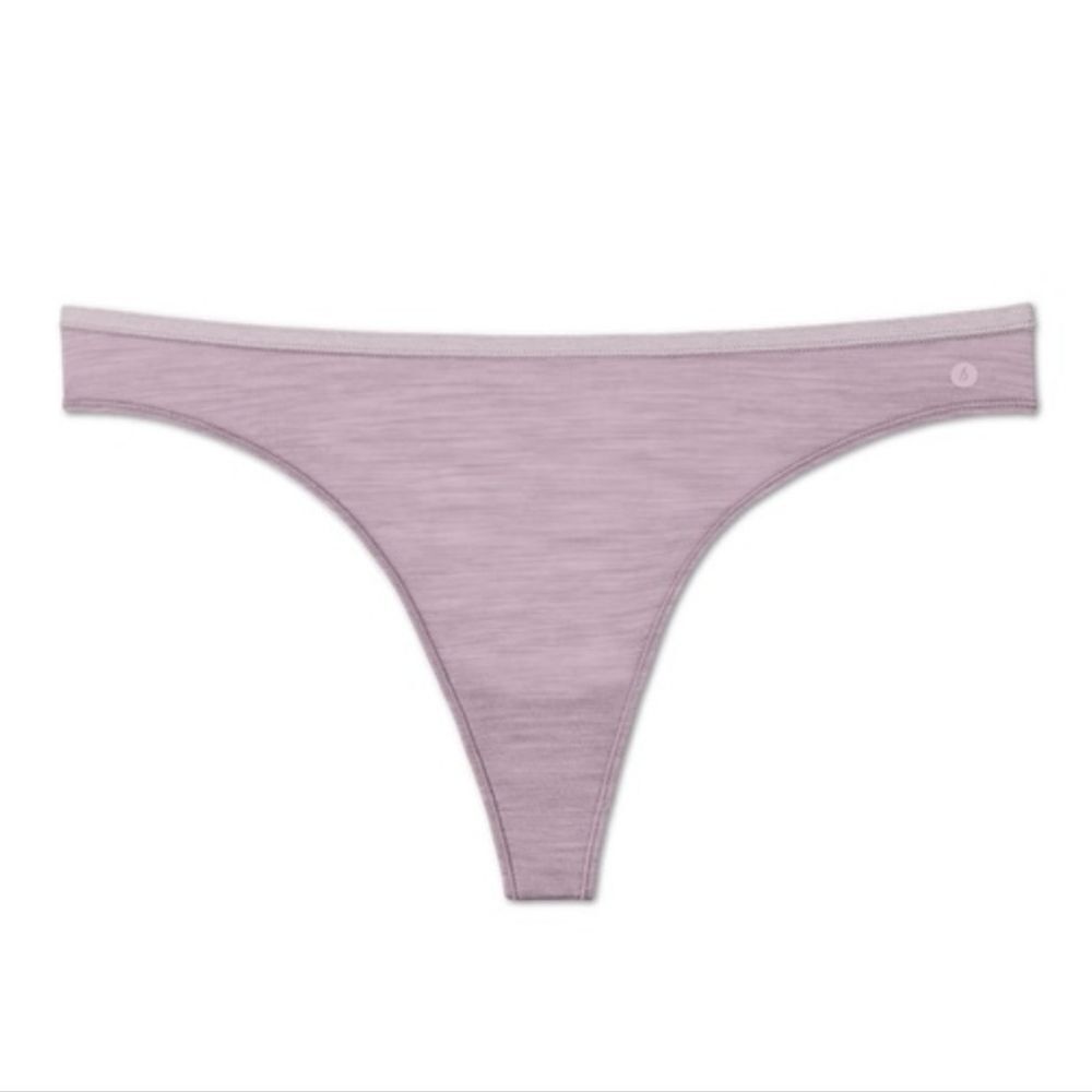 NEW Allbirds Trino Thong Underwear Pitaya Light Purple Merino Wool Size XXXL